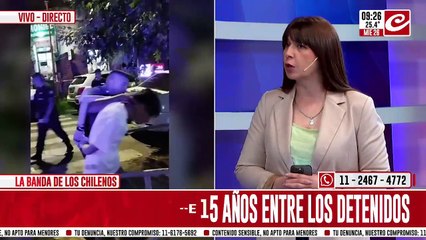 Cayó la banda de "Los chilenos"
