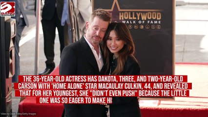 'I didn’t even push him out': Brenda Song felt 'very fortunate' when giving birth for the second time