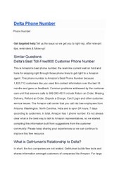 How to Reach Customer Support Quickly: Delta Airlines Phone Number Guide