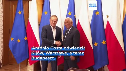 Przewodniczący Rady Europejskiej przed nadzwyczajnym szczytem UE odwiedza Polskę i Węgry