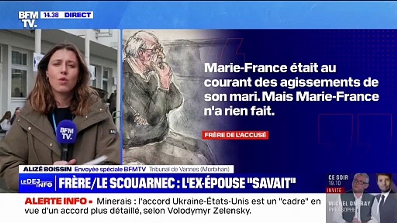 Procès Le Scouarnec: le frère de l'ex-chirurgien charge Marie-France, l'ex-épouse
