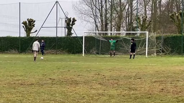 Séance tirs aux buts (2eme tour coupe U18 le 22/02/2025)