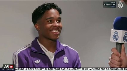 Acaba de marcar el gol de la victoria y Endrick recuerda esto: al Bernabéu estas cosas le enamoran