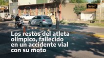 Familiares, amigos y deportistas se despidieron de Braian Toledo