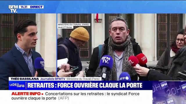 La méthode ne nous convient pas : Force Ouvrière claque la porte des négociations sur les retraites