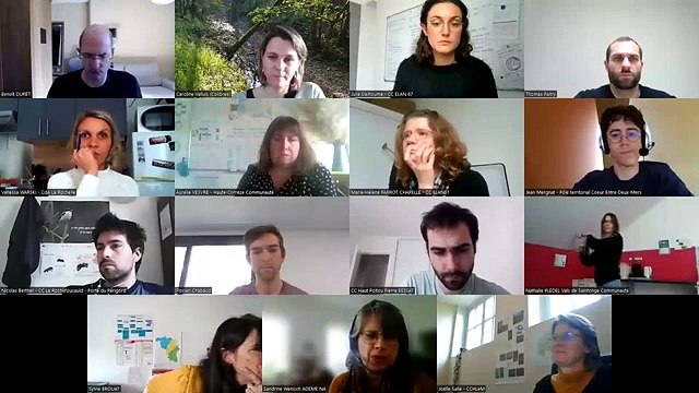 Animation du réseau néo-aquitain des EPCI inscrits dans le programme « Territoire Engagé Transition Écologique, volet ECI. Webinaire du 23/03/2023 : « La mobilisation des acteurs économiques » partie 1