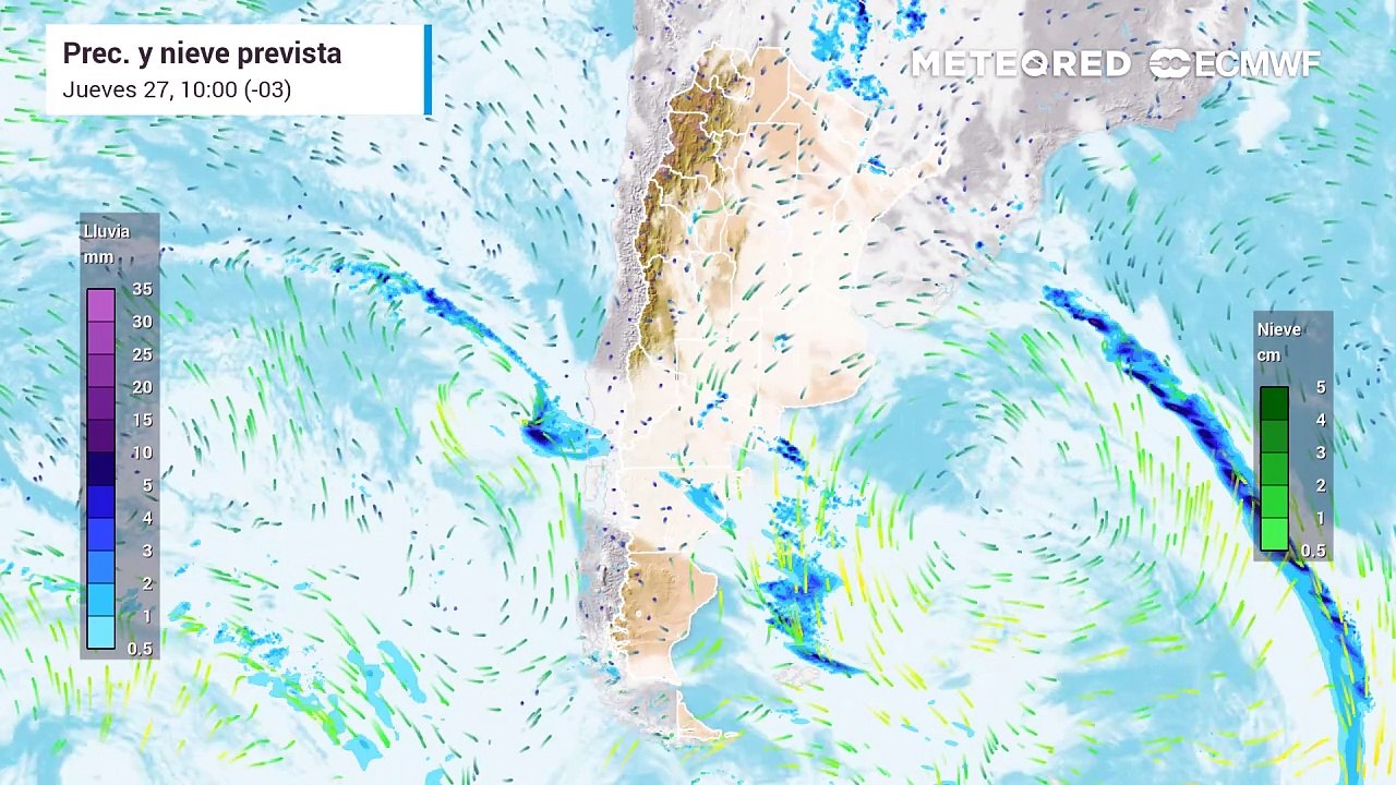 Fin de semana de carnaval: pronóstico de tormentas intensas y gran contraste térmico en Argentina