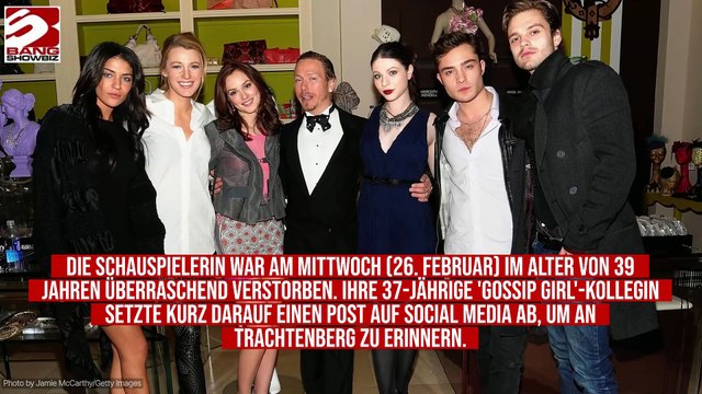 Blake Lively erinnert an 'Gossip Girl'-Kollegin Michelle Trachtenberg