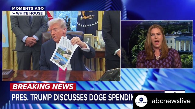 Pres. Trump signed a new series of wide-ranging executive orders and took questions from reporters.