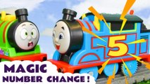 Thomas The Train gets a Magic Number in this Toy Train Mystery Story