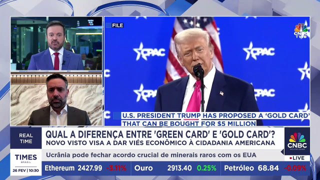 Você sabe a diferença entre 'green card' e 'gold card' de Trump? Advogado explica diferenças