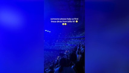 Fans steal the show at Billie Eilish's concert by turning up in glowstick costumes