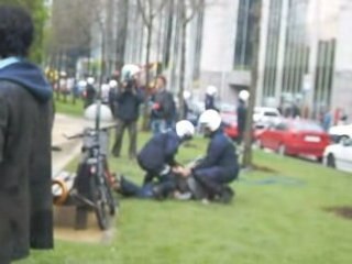 le 29 avril 2008 manifestation du mouvement des sans papiers