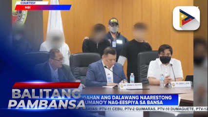 AFP, iniimbestigahan ang 2 naarestong Chinese na umano'y nang-eespiya sa bansa