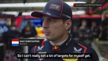 Too soon for Red Bull's Verstappen to be setting 2025 F1 targets