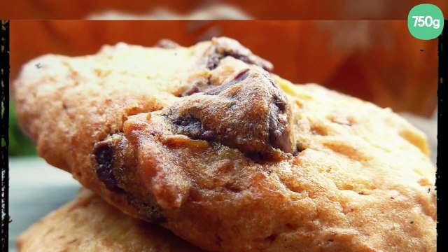 Cookies citrouillés et chocolatés