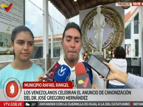 Trujillo | Fieles devotos celebran la canonización del Dr. José Gregorio Hernández