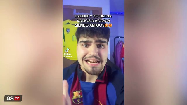 Lamine Yamal se enzarza con un tiktoker tras el partido con el Atleti: “Estás borracho...”