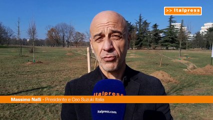 Nalli "Grazie ai nostri concessionari Suzuki piantati 1.100 alberi"