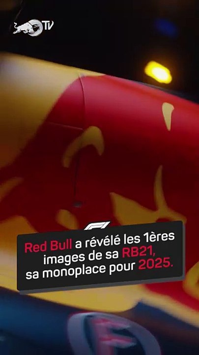 Formule 1 - Les premières images de la nouvelle monoplace de Red Bull