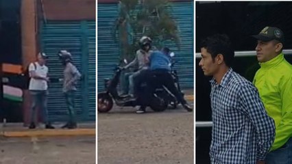 En video: así fue la intensa captura en flagrancia de extorsionista en Villavicencio, Meta