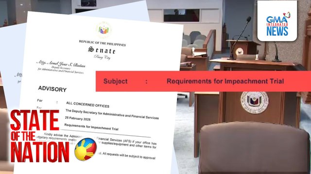 SP Escudero, pinaghahanda na ang mga opisina ng Senado para sa impeachment trial ni VP Sara Duterte | SONA