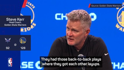 Kerr enjoying Green and Butler's 'impressive' chemistry