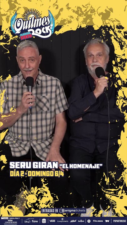 David Lebón y Pedro Aznar se preparan para el Quilmes Rock