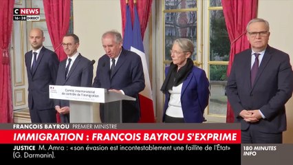 Immigration illégale : François Bayrou annonce que "le recours à la force frontière sera généralisé à l’ensemble de l’Hexagone" - "La question de l'asile est dévoyée"