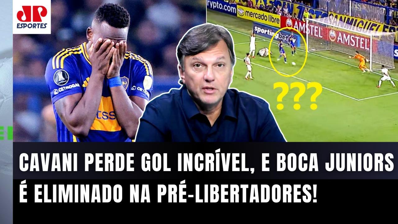 "FOI ASSUSTADOR! BIZARRO! Gente, o Boca Juniors e o Cavani..." Mauro Cezar É DIRETO após ELIMINAÇÃO!