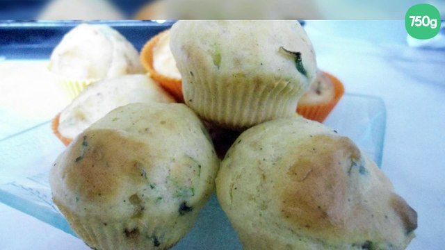 Muffins aux légumes et féta