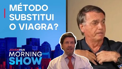Jair BOLSONARO afirma usar CHIP para DESEMPENHO SEXUAL; endocrinologista MANDA REAL