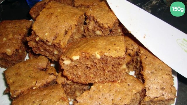 Brownie au chocolat et aux cacahuètes