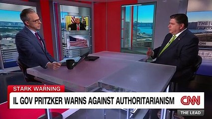 Governor Pritzker issues stark warning about Trump and authoritarianism