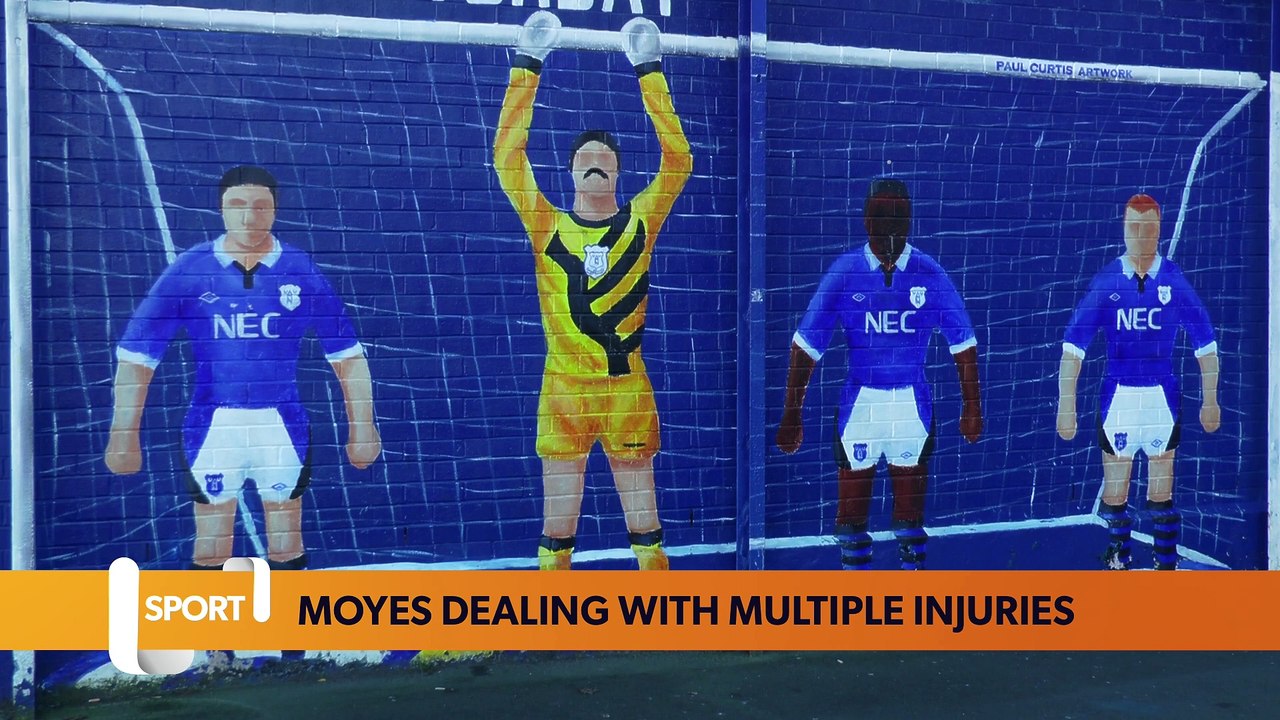 Everton injury situation as David Moyes faces key absences