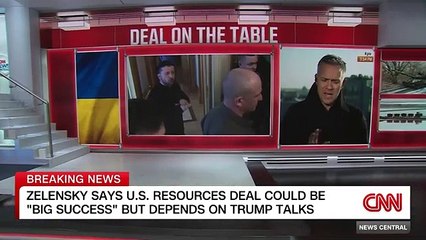 US and Ukraine agree to terms on natural resources and reconstruction, official says