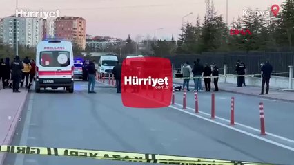 Konya’da otomobilde patlama
