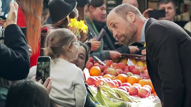 William and Kate make Welsh cakes ahead of St David’s Day