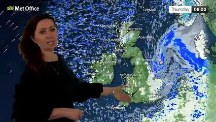 Met Office Wednesday evening weather forecast 26/02/2025
