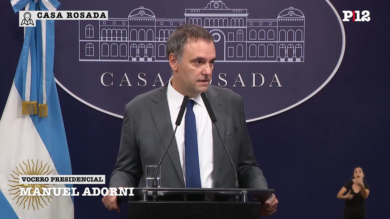 Adorni minimizó la polémica por el nombramiento de Lijo y García Mansilla: "Los jueces están designados en comisión y esa es la decisión del Presidente"