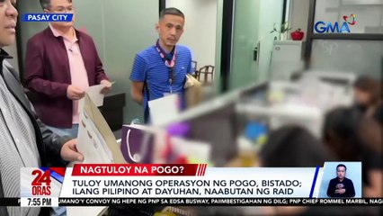 Tuloy umanong operasyon ng POGO, bistado; ilang Pilipino at dayuhan, naabutan ng raid | 24 Oras