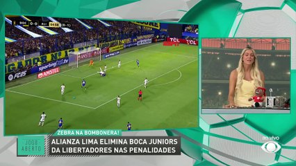 Renata Fan fica incrédula com 'gol feito' perdido por Cavani: 'Poderia ter classificado o Boca'