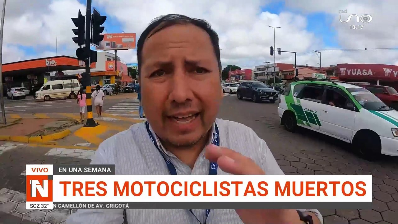 TRES MOTOCICLISTA MUERTOS