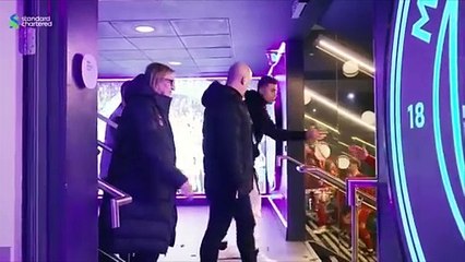 El bonito gesto de Rodri con los jugadores del Liverpool