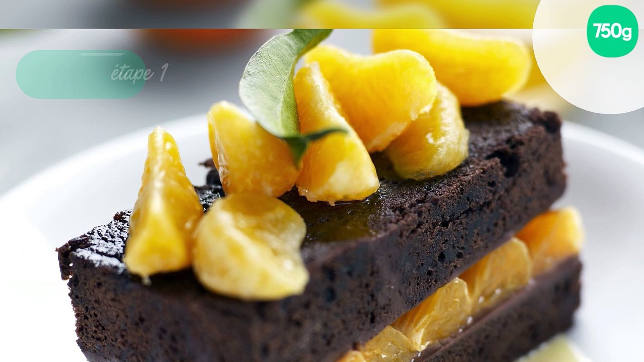 Fondant aux clémentines de Corse IGP et chocola...