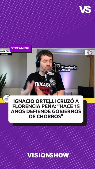 El periodista Ignacio Ortelli criticó duramente a Florencia Peña en su programa de Radio Rivadavia luego de que la actriz cuestionara a Carlos Tévez. “Apoyo a las actrices que trabajan y no consiguen cosas po (2)