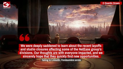 Quantic Dream's CEO reveals NetEase layoffs will no affect them