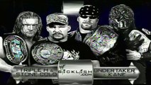 Triple H & Stone Cold Steve Austin w/ Stephanie McMahon-Helmsley vs The Undertaker & Kane WWF Tag Title Match Backlash 2001 29/4/01