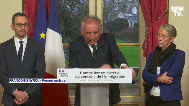 Immigration, relations avec l'Algérie… la conférence de presse de François Bayrou en intégralité