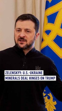 Zelenskyy: U.S.-Ukraine minerals deal hinges on Trump